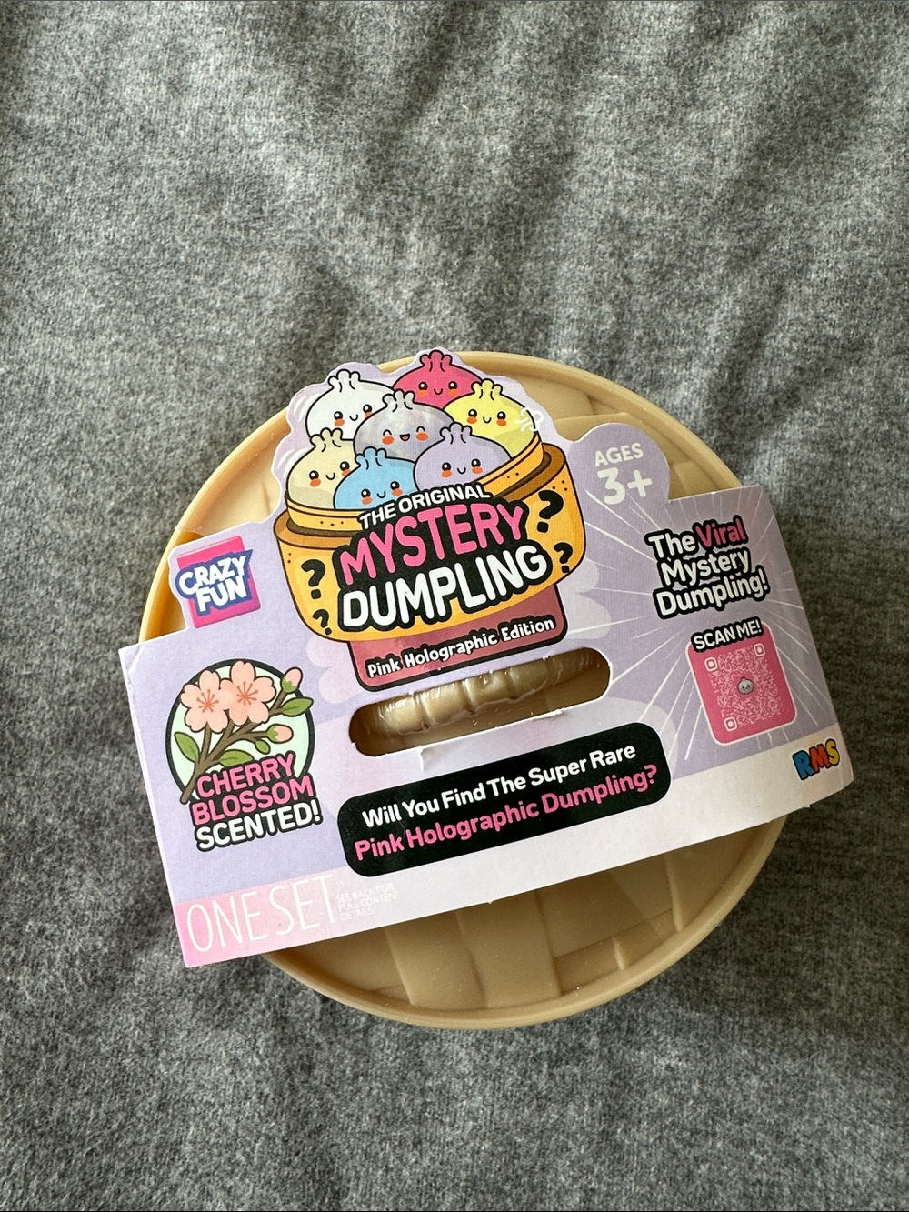 Mystery Dumpling Pink Holographic Edition - Cherry Blossom Scented
